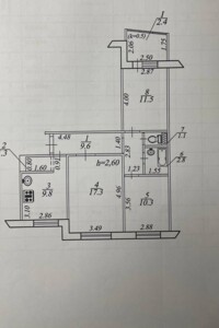 Продажа трехкомнатной квартиры в Днепре, на бул. Платонова 2, район Тополь-3 фото 2