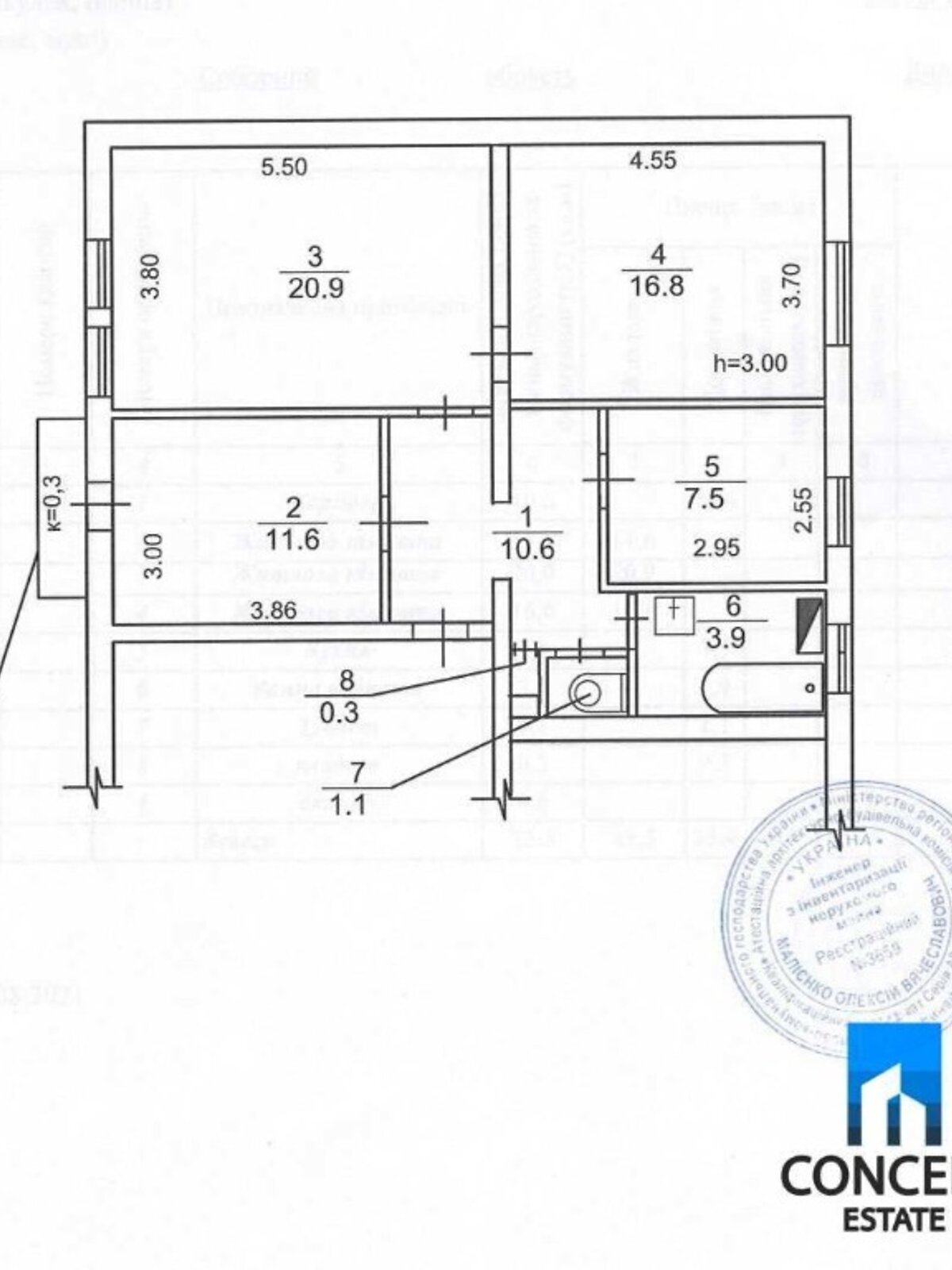 Продаж трикімнатної квартири в Дніпрі, на вул. Єфремова Сергія, район Центр фото 1