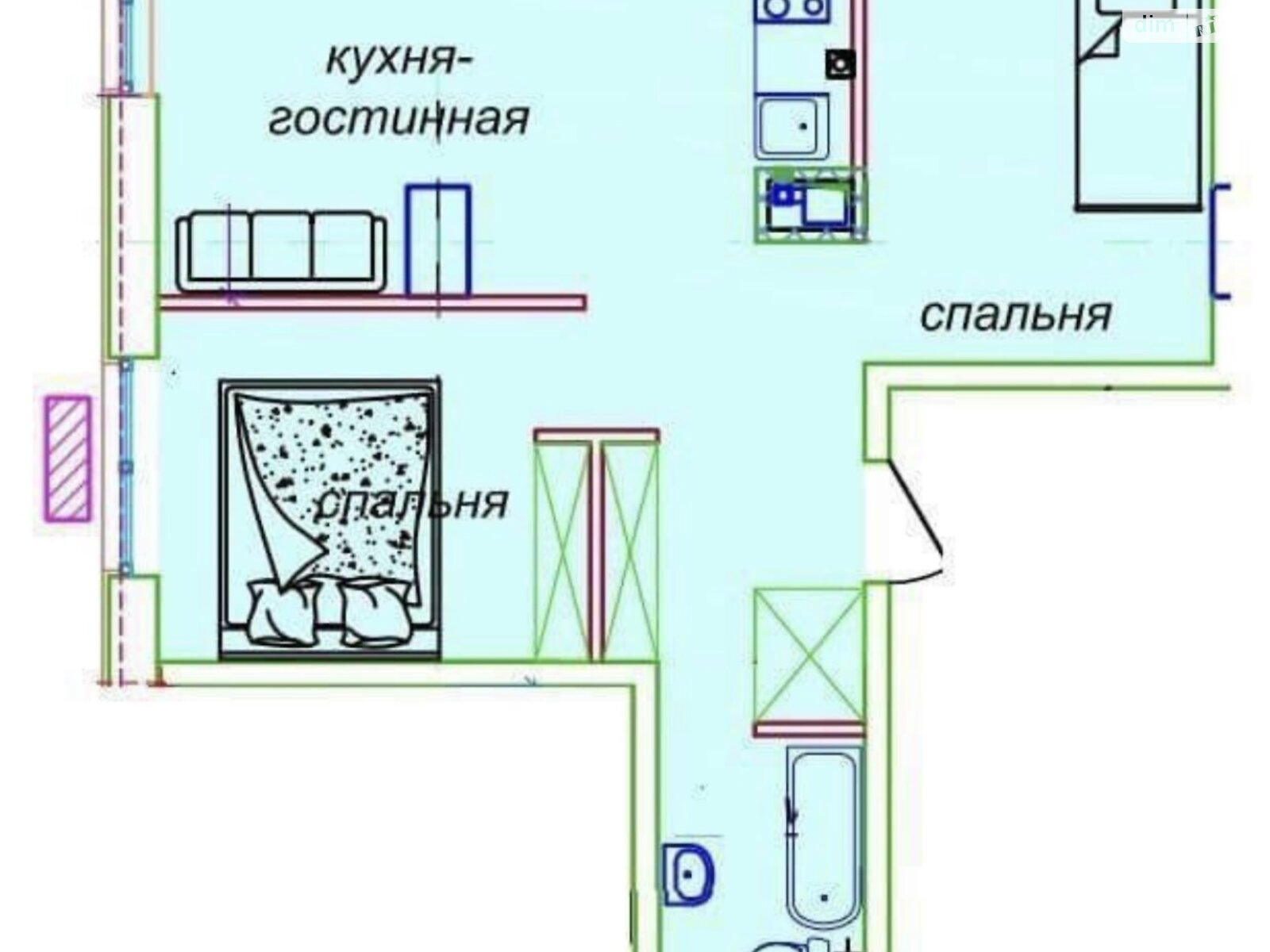 Продажа двухкомнатной квартиры в Днепре, на ул. Европейская 5, район Центр фото 1 Продажа двухкомнатной квартиры в Днепре, на ул. Европейская 5, район Центр фото 1