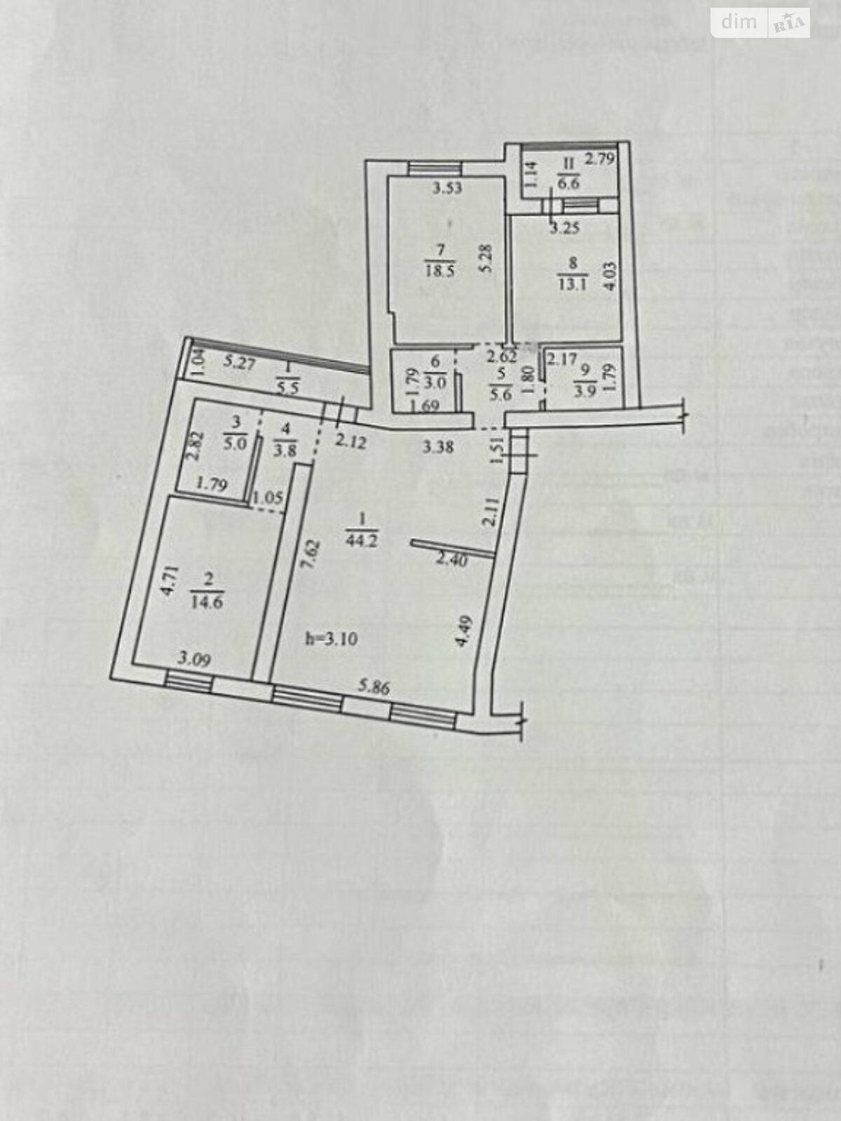 Продажа четырехкомнатной квартиры в Днепре, на просп. Леси Украинки 11, район Центр фото 1
