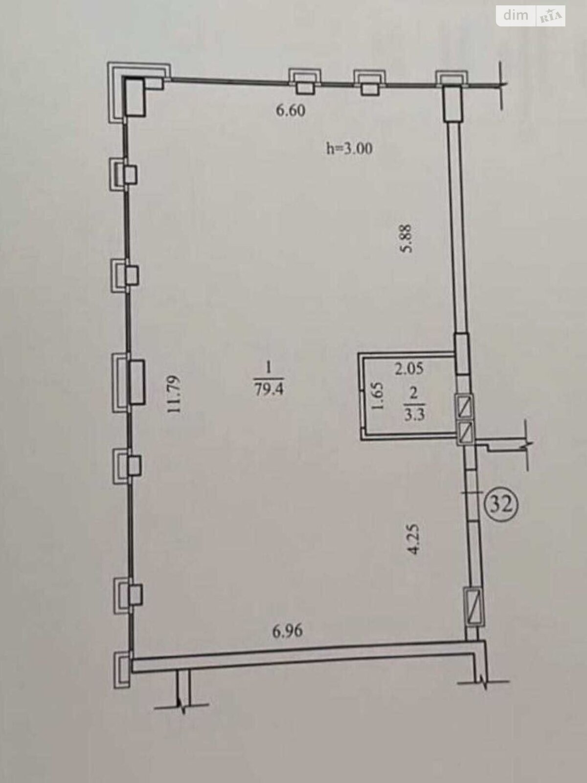 Продажа трехкомнатной квартиры в Днепре, на ул. Короленко 2, район Центр фото 1