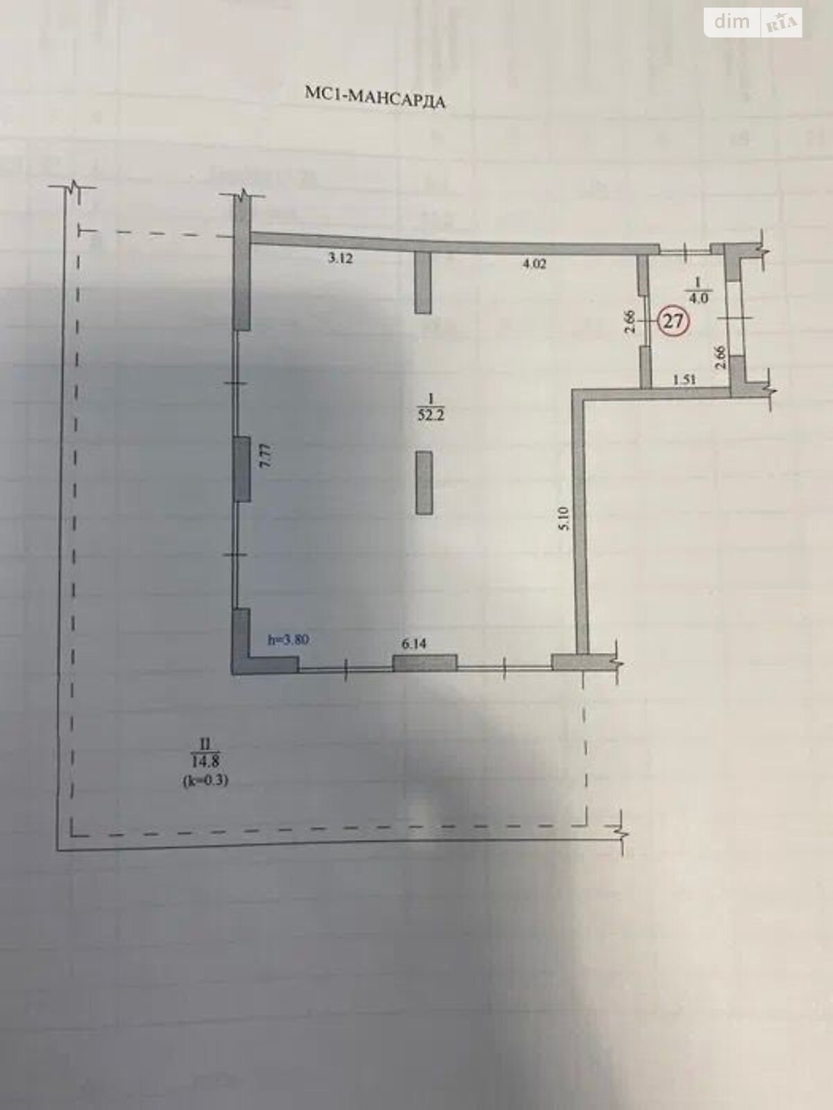 Продажа однокомнатной квартиры в Днепре, на ул. Воскресенская 27, район Центральный фото 1