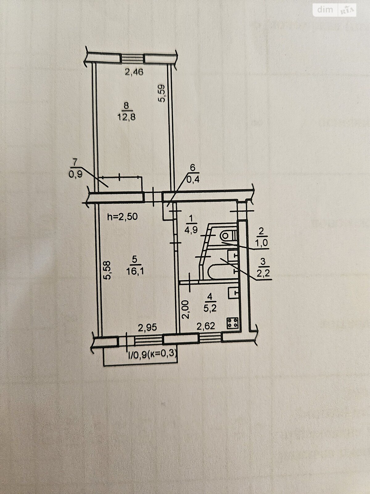 Продажа двухкомнатной квартиры в Днепре, на просп. Слобожанский, район Воронцова фото 1