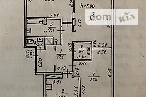 Продажа трехкомнатной квартиры в Днепре, на Старокозацкая  52Б, район Парк Л.Глобы фото 1