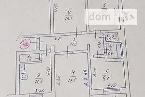 Продажа четырехкомнатной квартиры в Долинской, на вулиця Ольгерда Бочковського (ран. Щорса) 5, район Долинская фото 2