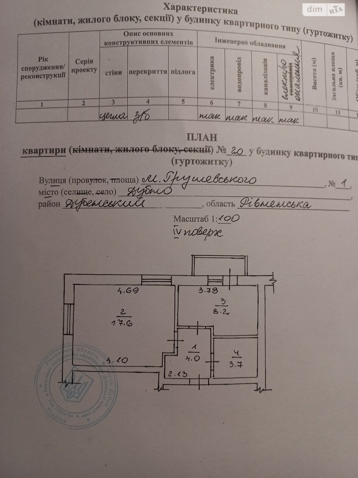 Продаж однокімнатної квартири в Дубні, на вул. Михайла Грушевського 1, фото 1 Продаж однокімнатної квартири в Дубні, на вул. Михайла Грушевського 1, фото 1