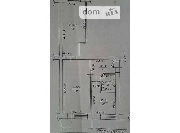 Продаж двокімнатної квартири в Дубні, на Цукровий завод, фото 1