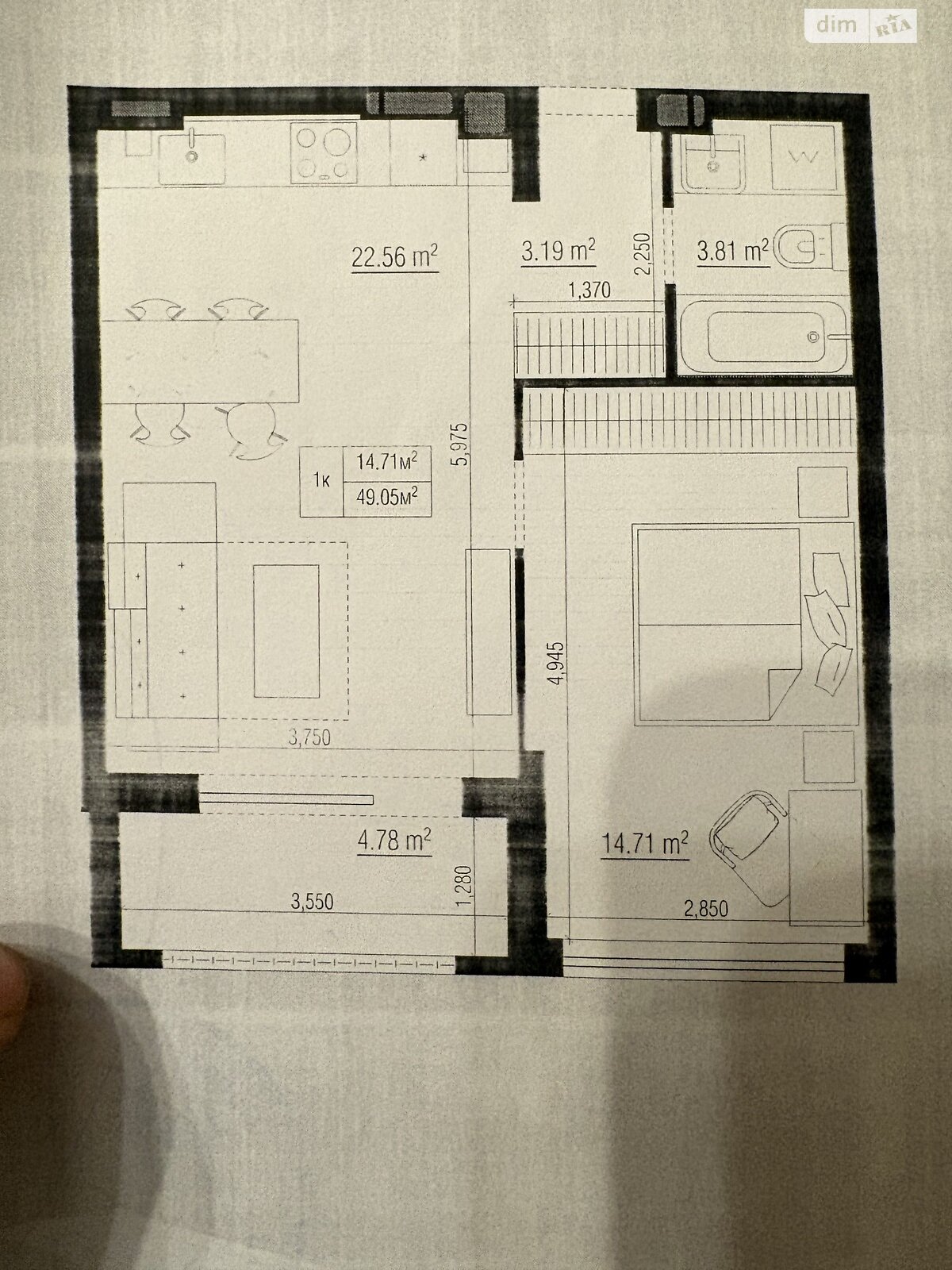 Продажа двухкомнатной квартиры в Гостомеле, на пер. Богдана Ступки 8, кв. 25, фото 1 Продажа двухкомнатной квартиры в Гостомеле, на пер. Богдана Ступки 8, кв. 25, фото 1