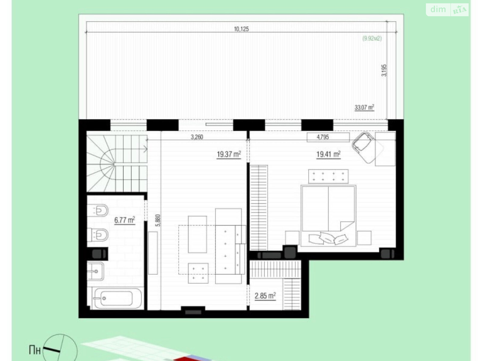 Продажа трехкомнатной квартиры в Гостомеле, на пер. Богдана Ступки 11, фото 1 Продажа трехкомнатной квартиры в Гостомеле, на пер. Богдана Ступки 11, фото 1