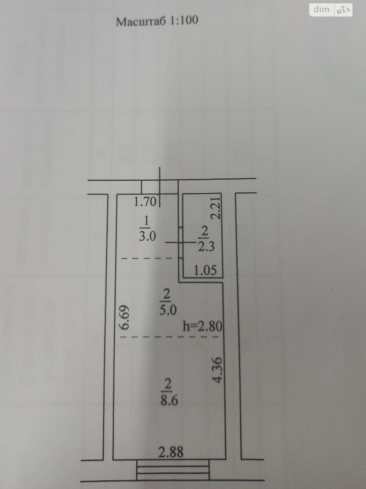 Продажа однокомнатной квартиры в Гостомеле, на ул. Мирная, фото 1