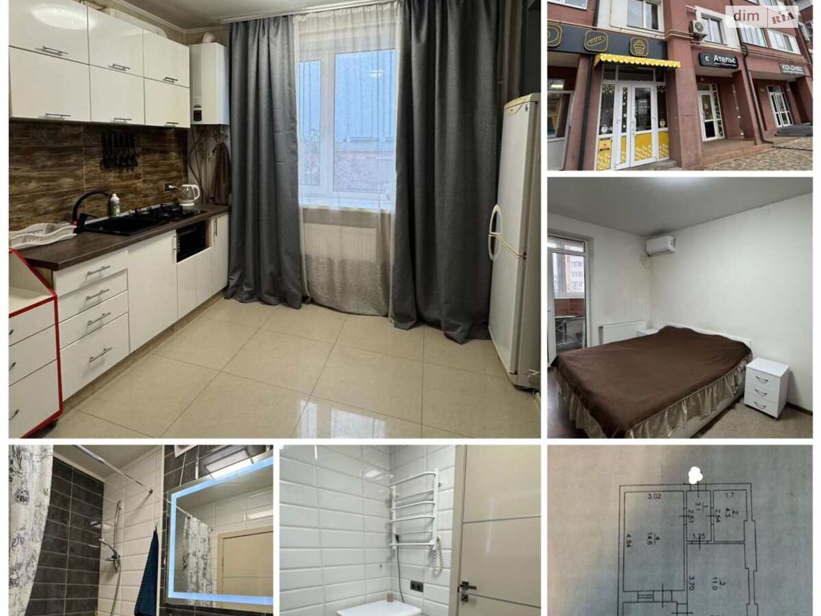 Продаж однокімнатної квартири в Гостомелі, на вул. Остромирська 35Д, фото 1 Продаж однокімнатної квартири в Гостомелі, на вул. Остромирська 35Д, фото 1