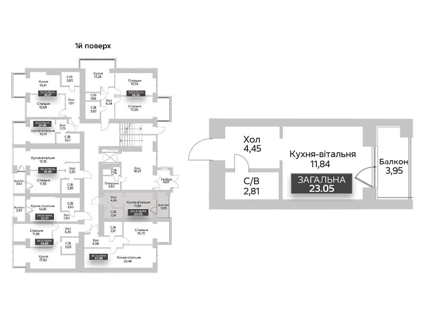 Продаж однокімнатної квартири в Гостомелі, на вул. Соборна, фото 1