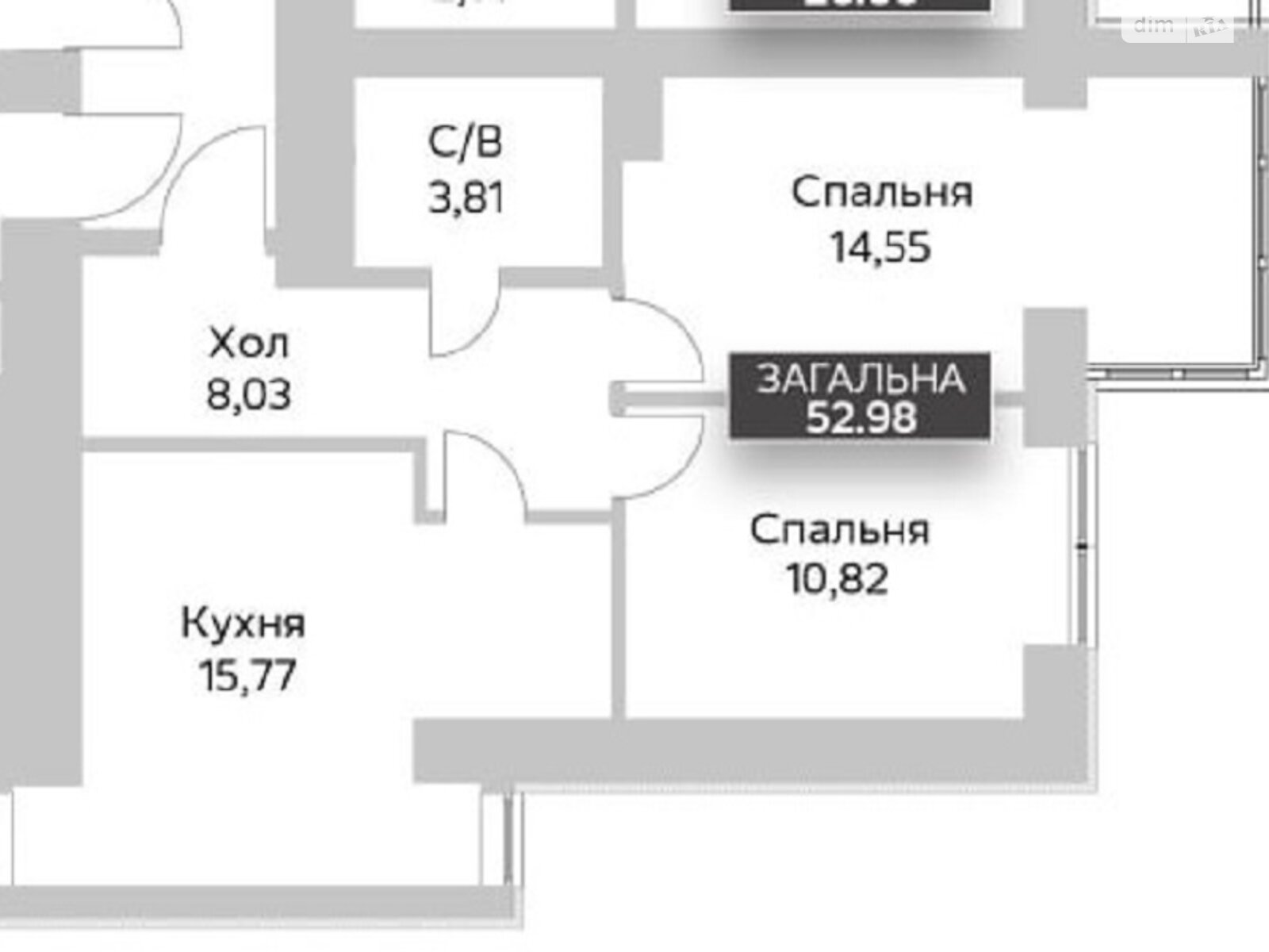 Продаж двокімнатної квартири в Гостомелі, на вул. Соборна 1, фото 1 Продаж двокімнатної квартири в Гостомелі, на вул. Соборна 1, фото 1
