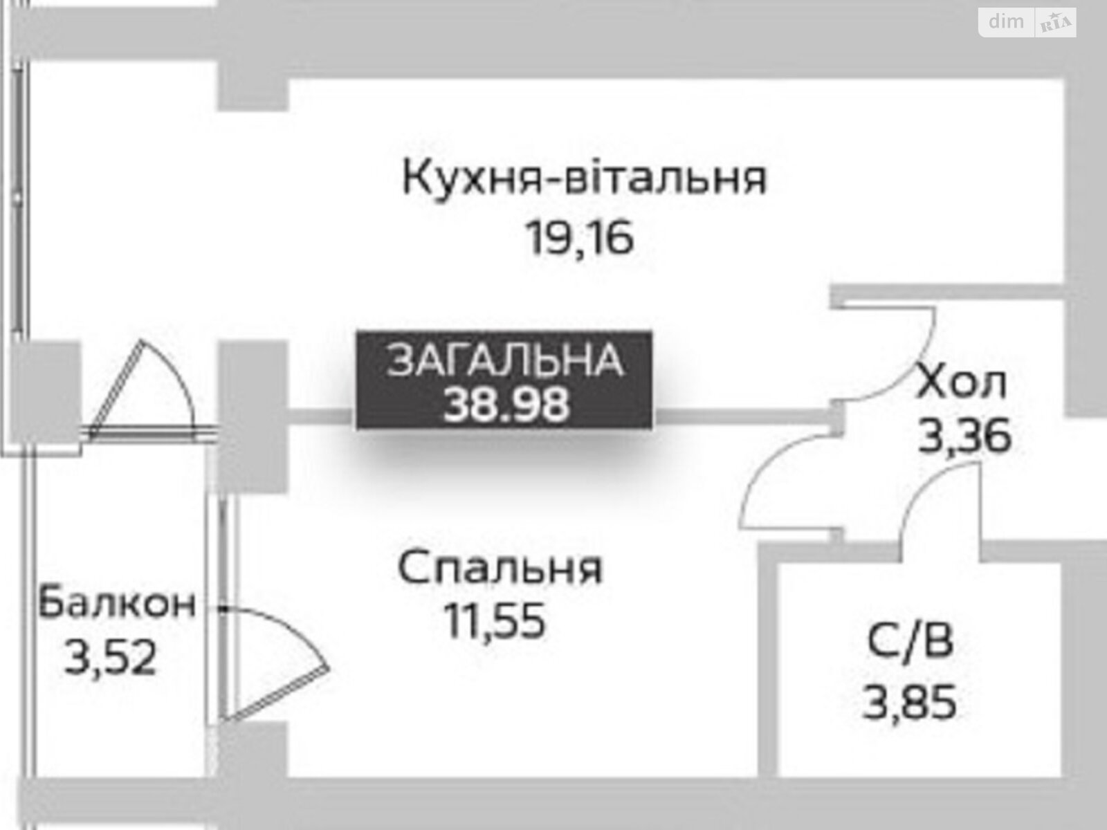 Продаж однокімнатної квартири в Гостомелі, на вул. Соборна 1, фото 1 Продаж однокімнатної квартири в Гостомелі, на вул. Соборна 1, фото 1
