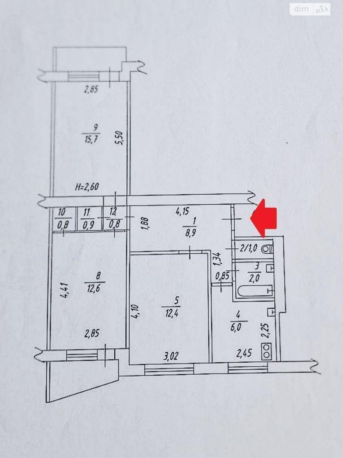 Продаж трикімнатної квартири в Харкові, на вул. Академіка Павлова 132А, район 520-й мікрорайон фото 1