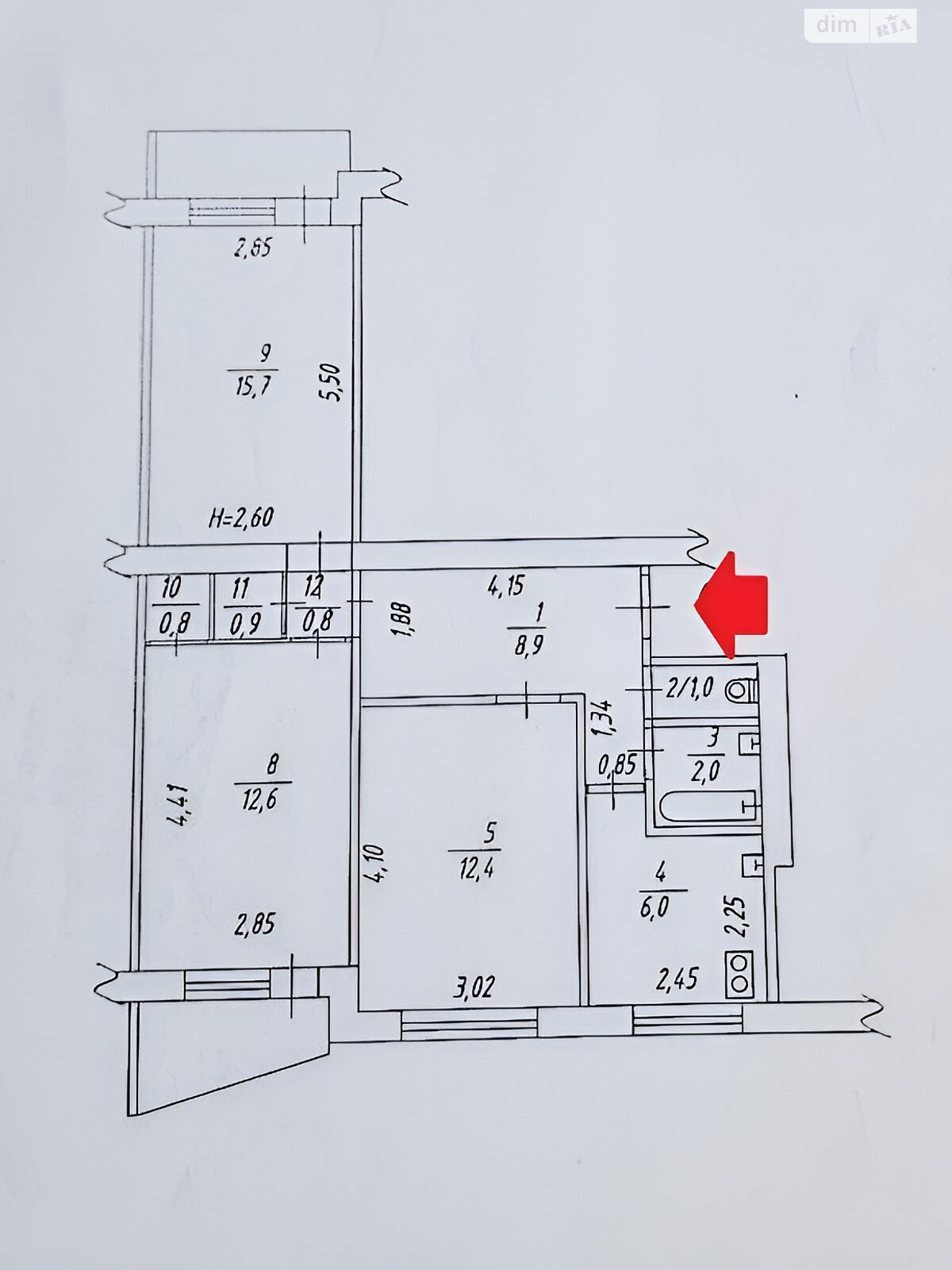 Продажа трехкомнатной квартиры в Харькове, на ул. Академика Павлова 132А, район 520-й микрорайон фото 1