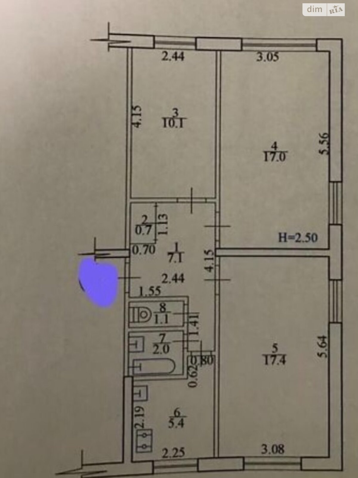 Продажа трехкомнатной квартиры в Харькове, на просп. Юбилейный 40А, район 6-ой микрорайон фото 1