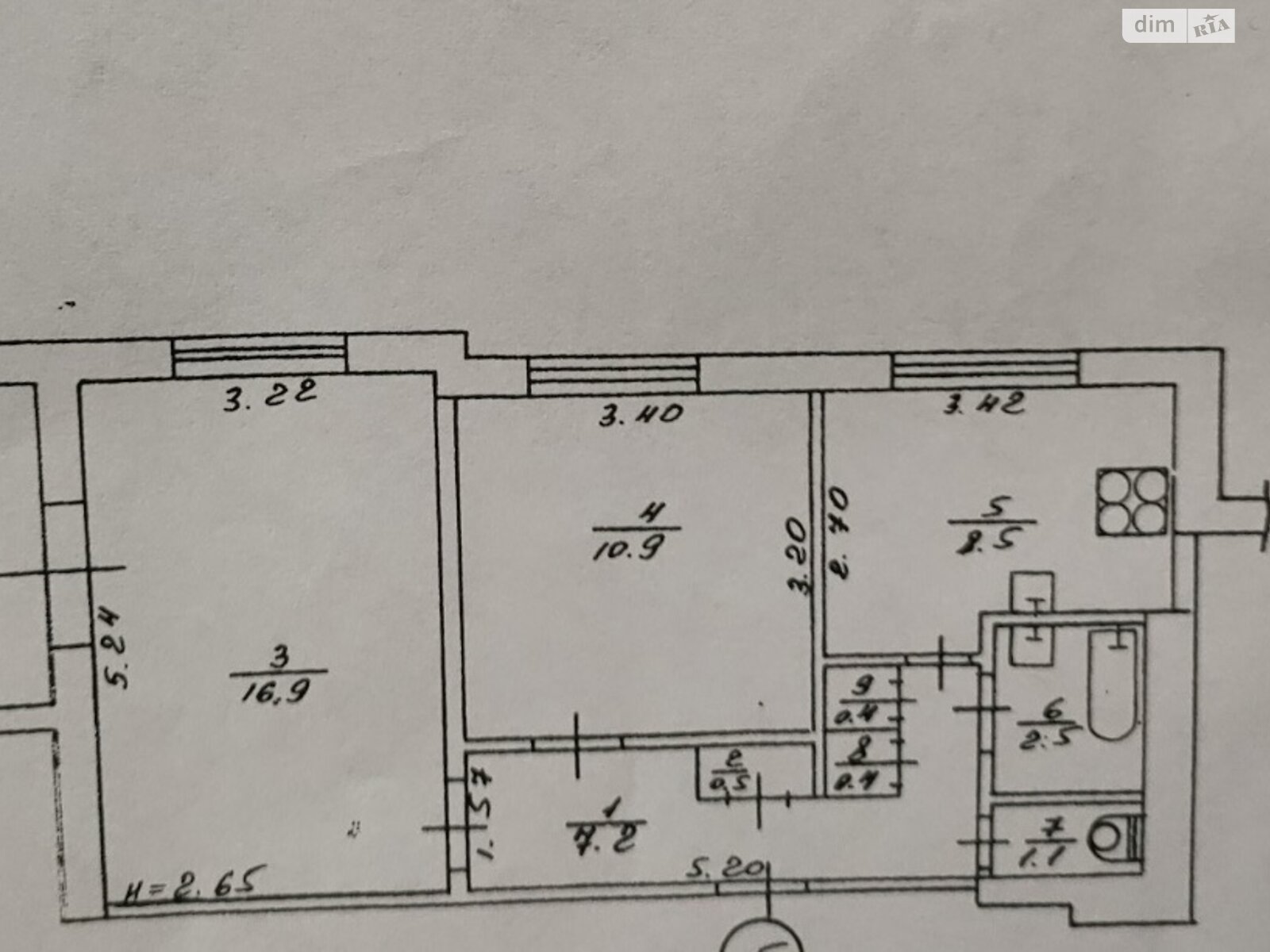 Продажа двухкомнатной квартиры в Харькове, на ул. Солнечная 9, район 626-ый микрорайон фото 1