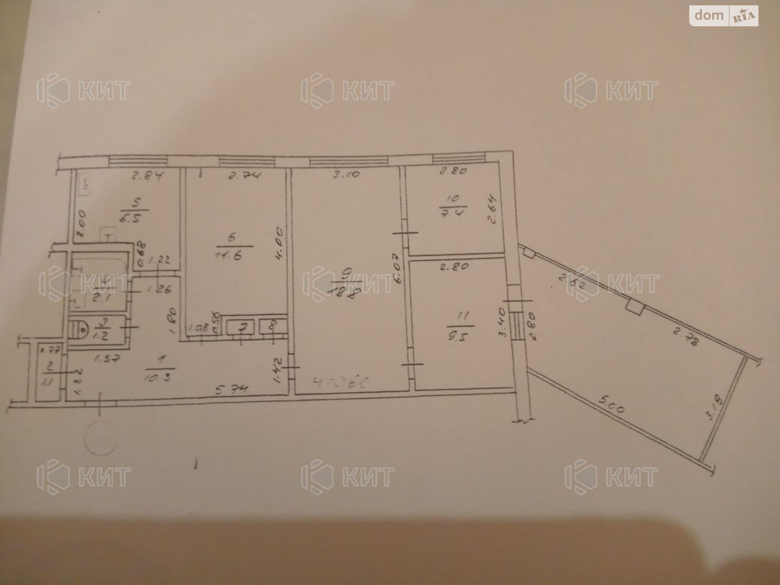 Продаж п`ятикімнатної квартири в Харкові, на вул. Енвера Ахсарова 3, район Олексїївка фото 1