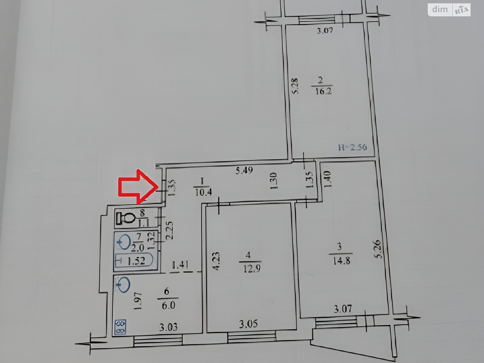 Продажа трехкомнатной квартиры в Харькове, на просп. Победы 61, район Алексеевка фото 1