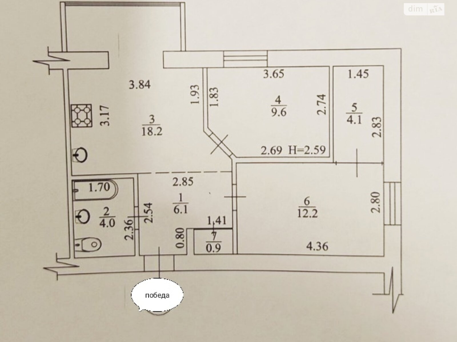 Продажа двухкомнатной квартиры в Харькове, на просп. Победы 89, район Алексеевка фото 1 Продажа двухкомнатной квартиры в Харькове, на просп. Победы 89, район Алексеевка фото 1