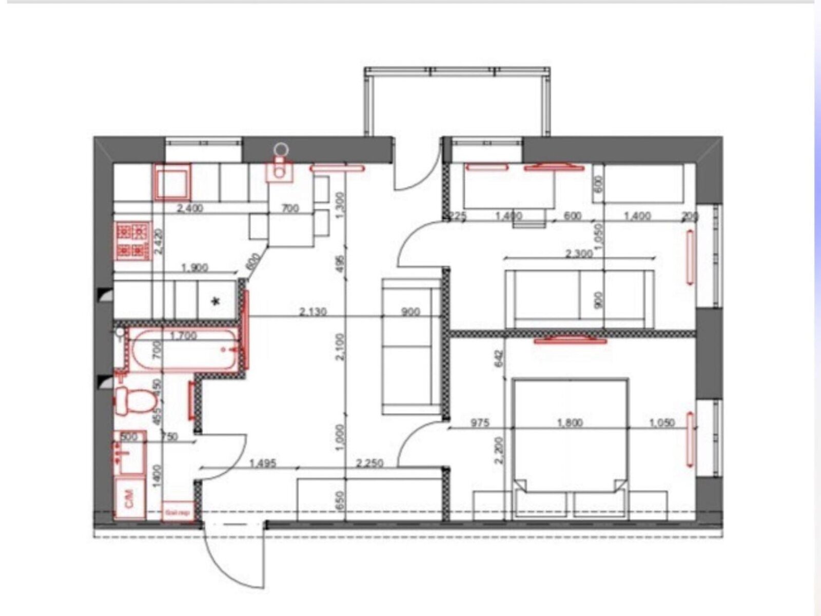 Продажа трехкомнатной квартиры в Харькове, на ул. Буковая 1А, район Алексеевка фото 1