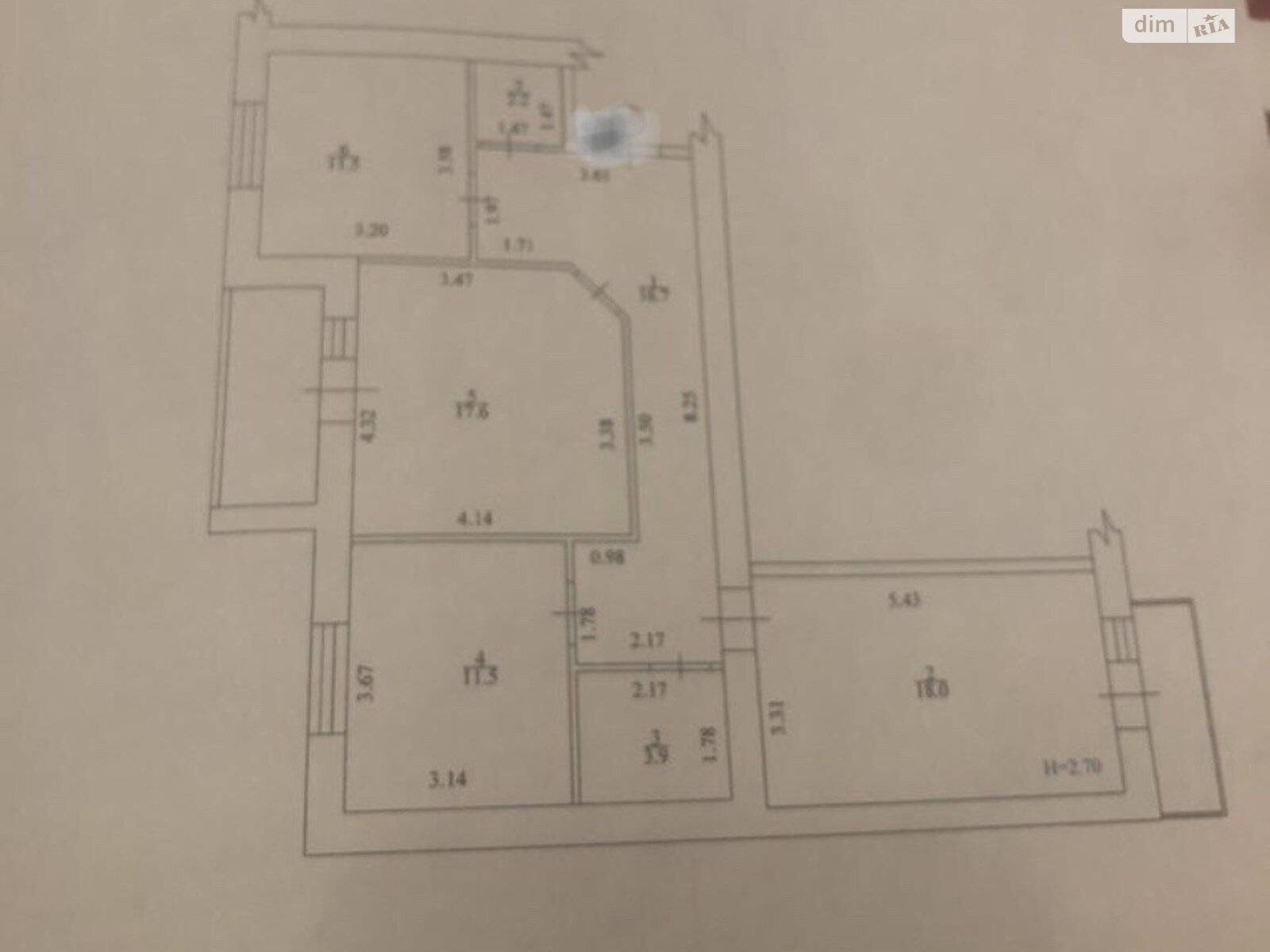 Продаж трикімнатної квартири в Харкові, на вул. Дача 55 11, район Дача №55 фото 1 Продаж трикімнатної квартири в Харкові, на вул. Дача 55 11, район Дача №55 фото 1