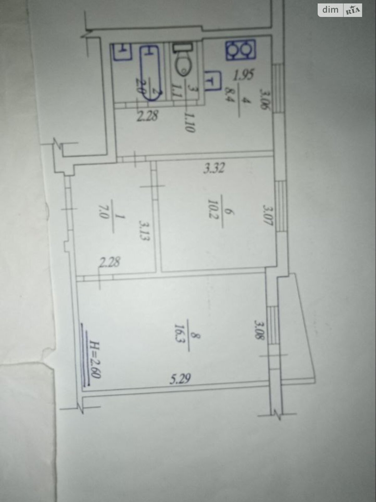 Продажа двухкомнатной квартиры в Харькове, на просп. Гагарина, фото 1