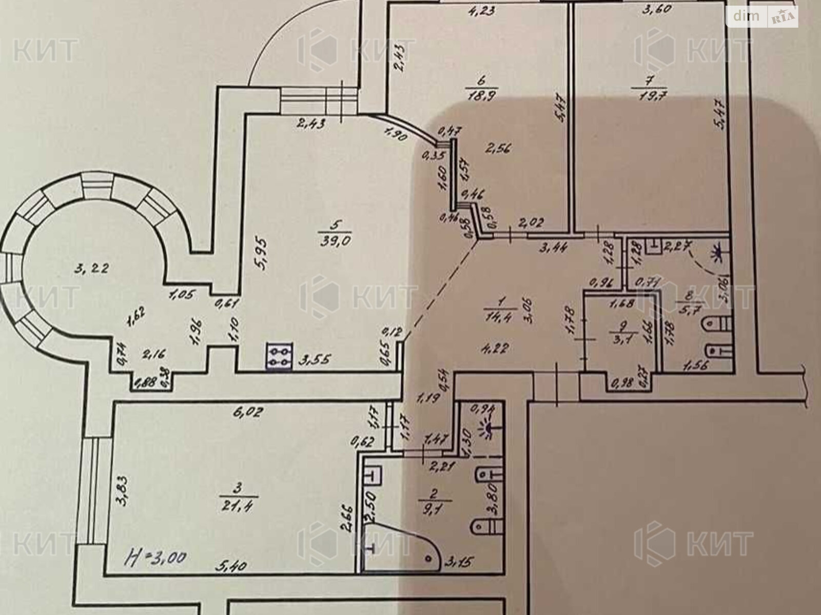 Продаж чотирикімнатної квартири в Харкові, на вул. Данилевського 26, район Держпром фото 1