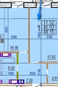 Продаж однокімнатної квартири в Харкові, на вул. Клочківська 98А, район Держпром фото 2