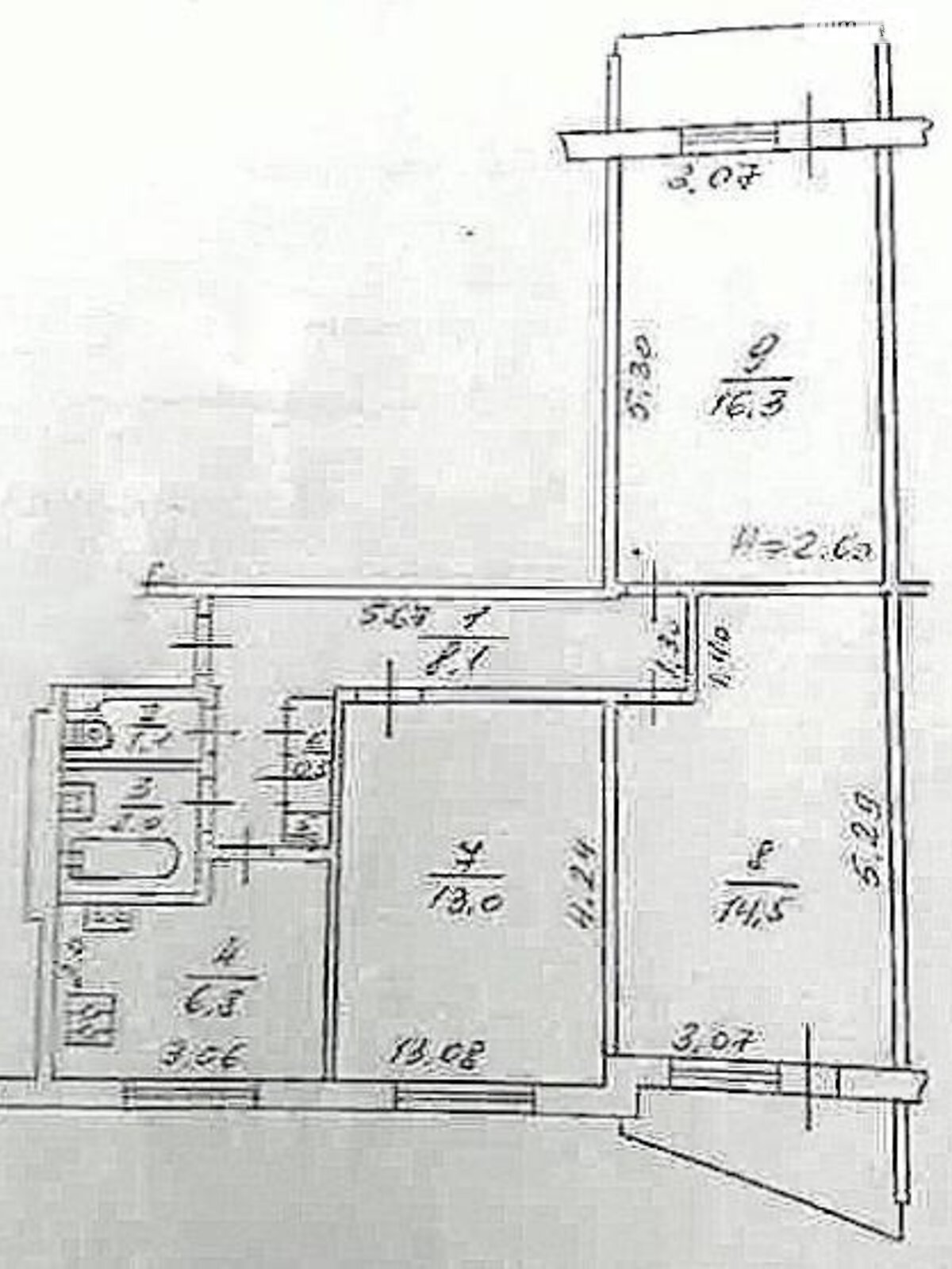 Продажа трехкомнатной квартиры в Харькове, на ул. Пермская 20, район Рубановка фото 1