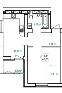 Продажа однокомнатной квартиры в Харькове, на ул. Полтавский Шлях 188А, район Холодная Гора фото 2