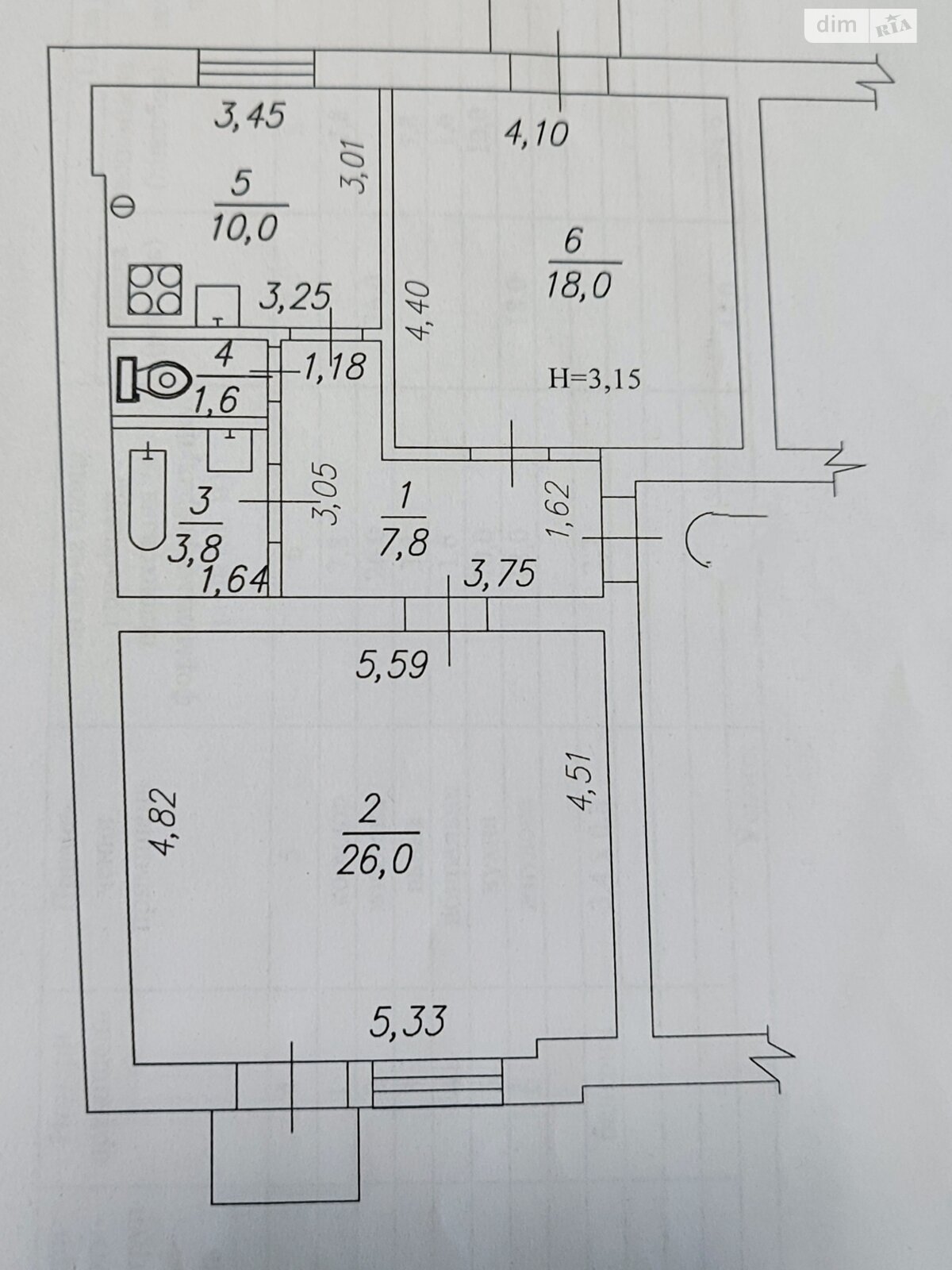 Продажа двухкомнатной квартиры в Харькове, на ул. Андреевская 41/43, район Холодногорский фото 1