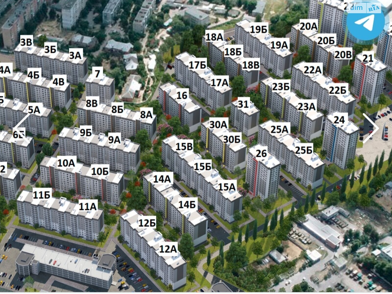 Продаж трикімнатної квартири в Харкові, на вул. Полтавський Шлях 186, район Холодногірський фото 1