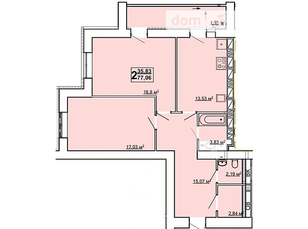 Продажа двухкомнатной квартиры в Харькове, на пр. Рогатинский 4, район Холодногорский фото 1 Продажа двухкомнатной квартиры в Харькове, на пр. Рогатинский 4, район Холодногорский фото 1