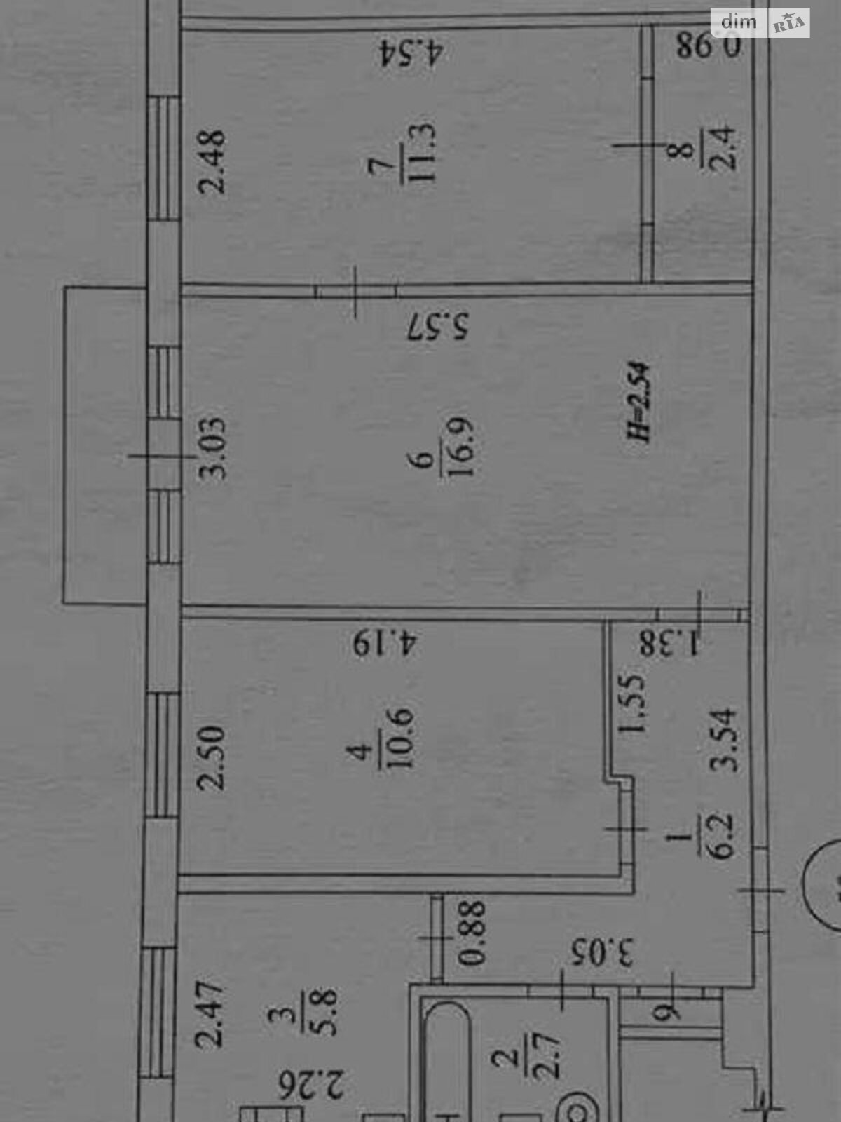 Продаж трикімнатної квартири в Харкові, на вул. Франтішка Крала, район ХТЗ фото 1