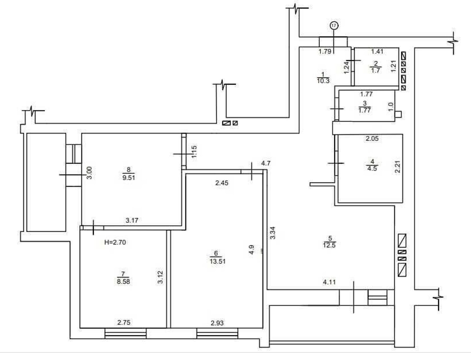 Продажа трехкомнатной квартиры в Харькове, на ул. Мира, район ХТЗ фото 1