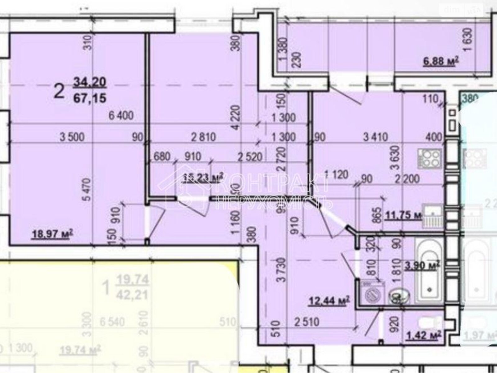 Продажа двухкомнатной квартиры в Харькове, на просп. Героев Харькова, район ХТЗ фото 1 Продажа двухкомнатной квартиры в Харькове, на просп. Героев Харькова, район ХТЗ фото 1