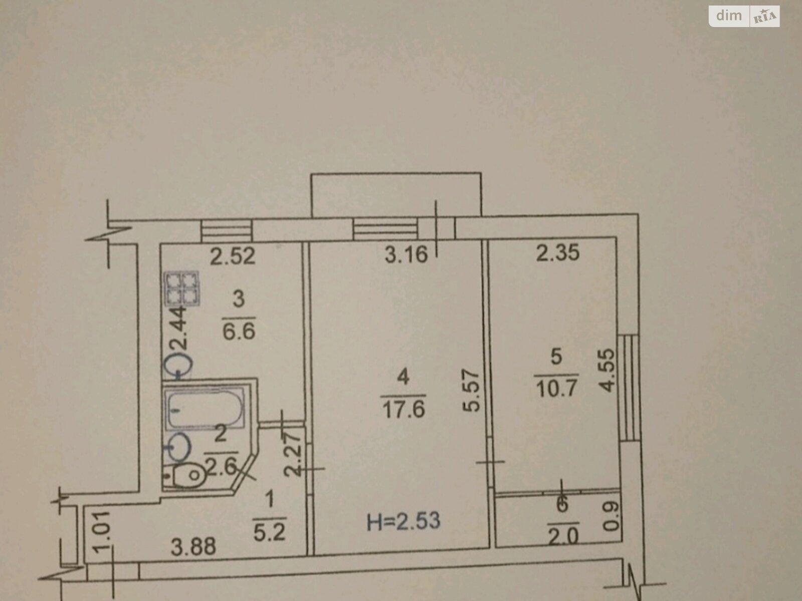 Продаж двокімнатної квартири в Харкові, на вул. Свистуна 18, район ХТЗ фото 1