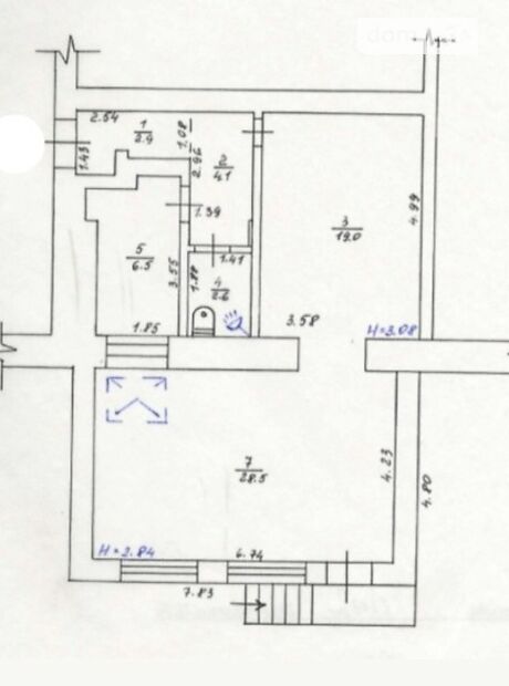 Продажа трехкомнатной квартиры в Харькове, на просп. Индустриальный, район Индустриальный фото 1 Продажа трехкомнатной квартиры в Харькове, на просп. Индустриальный, район Индустриальный фото 1