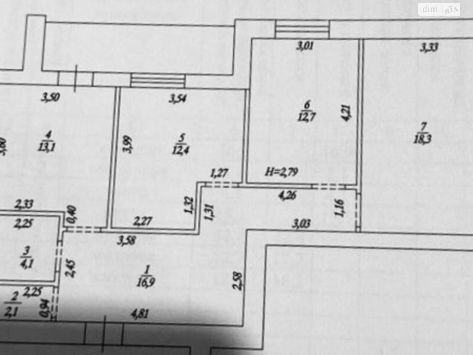 Продаж трикімнатної квартири в Харкові, на просп. Героїв Харкова 268А, район Індустріальний фото 1