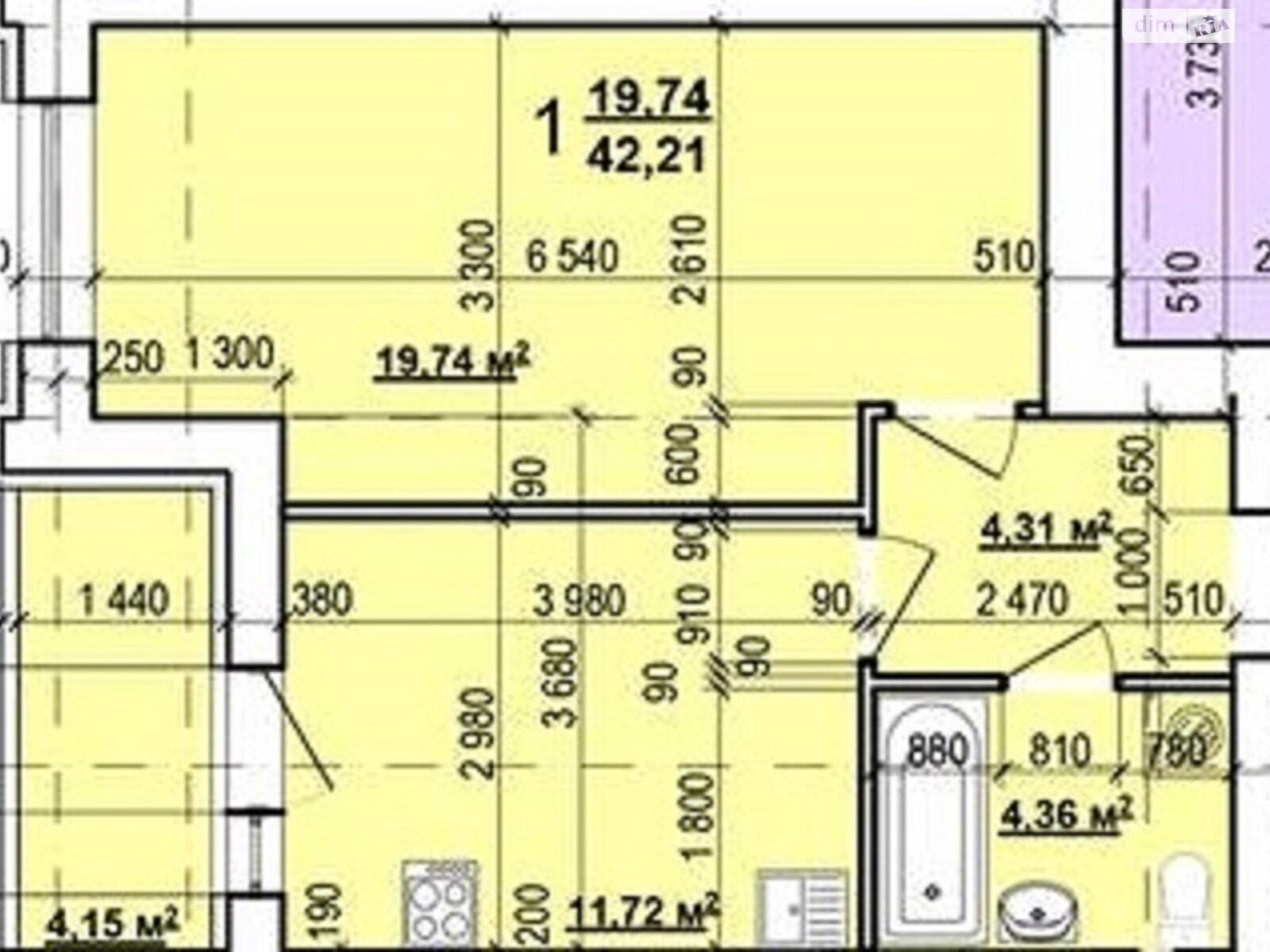 Продажа однокомнатной квартиры в Харькове, на просп. Героев Харькова 270Б, район Индустриальный фото 1