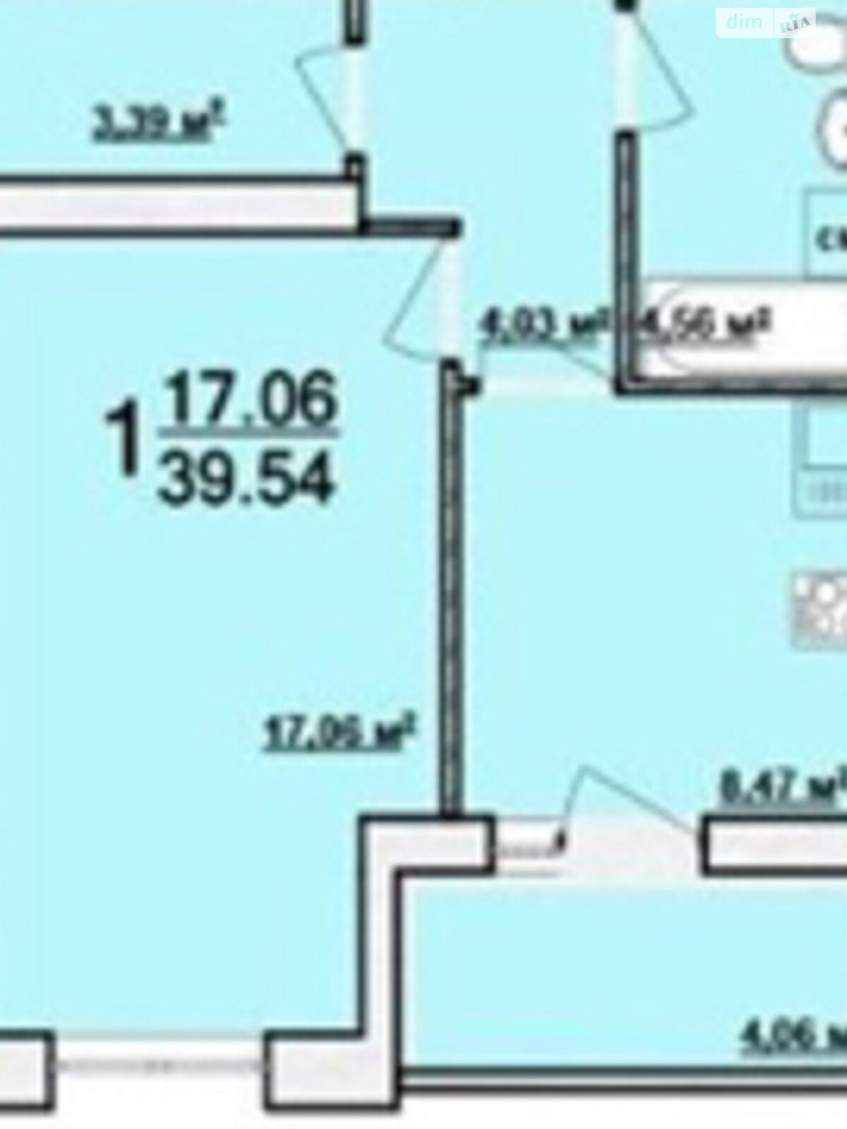 Продаж однокімнатної квартири в Харкові, на вул. Миру 57, район Індустріальний фото 1