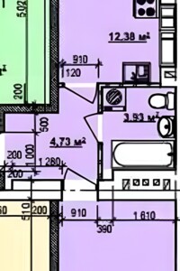 Продаж однокімнатної квартири в Харкові, на вул. Миру 43, район Індустріальний фото 2