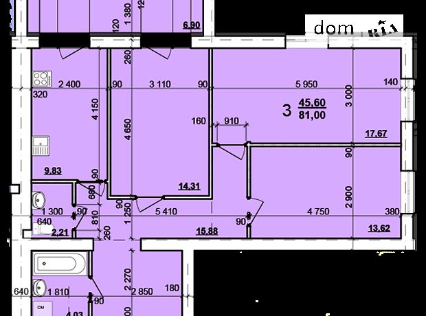 Продажа трехкомнатной квартиры в Харькове, район Индустриальный фото 1 Продажа трехкомнатной квартиры в Харькове, район Индустриальный фото 1