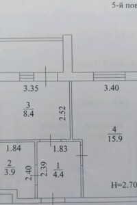 Продажа однокомнатной квартиры в Харькове, на ул. Академика Барабашова 10Б, район Киевский фото 2