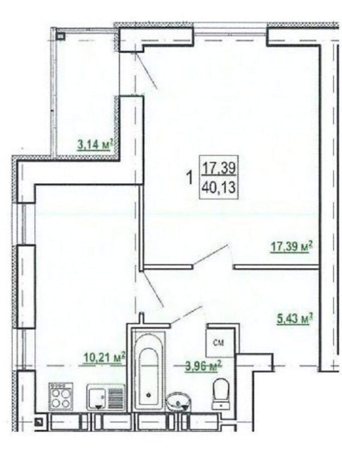 Продажа однокомнатной квартиры в Харькове, на ул. Борткевича 13, район Киевский фото 1