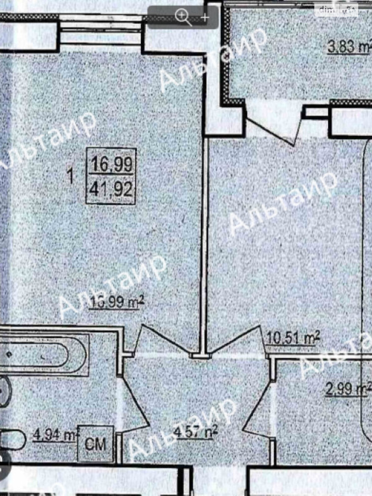 Продаж однокімнатної квартири в Харкові, на вул. Борткевича 11, район Київський фото 1