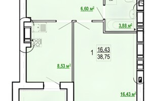 Продажа однокомнатной квартиры в Харькове, на ул. Борткевича 15, район Киевский фото 2