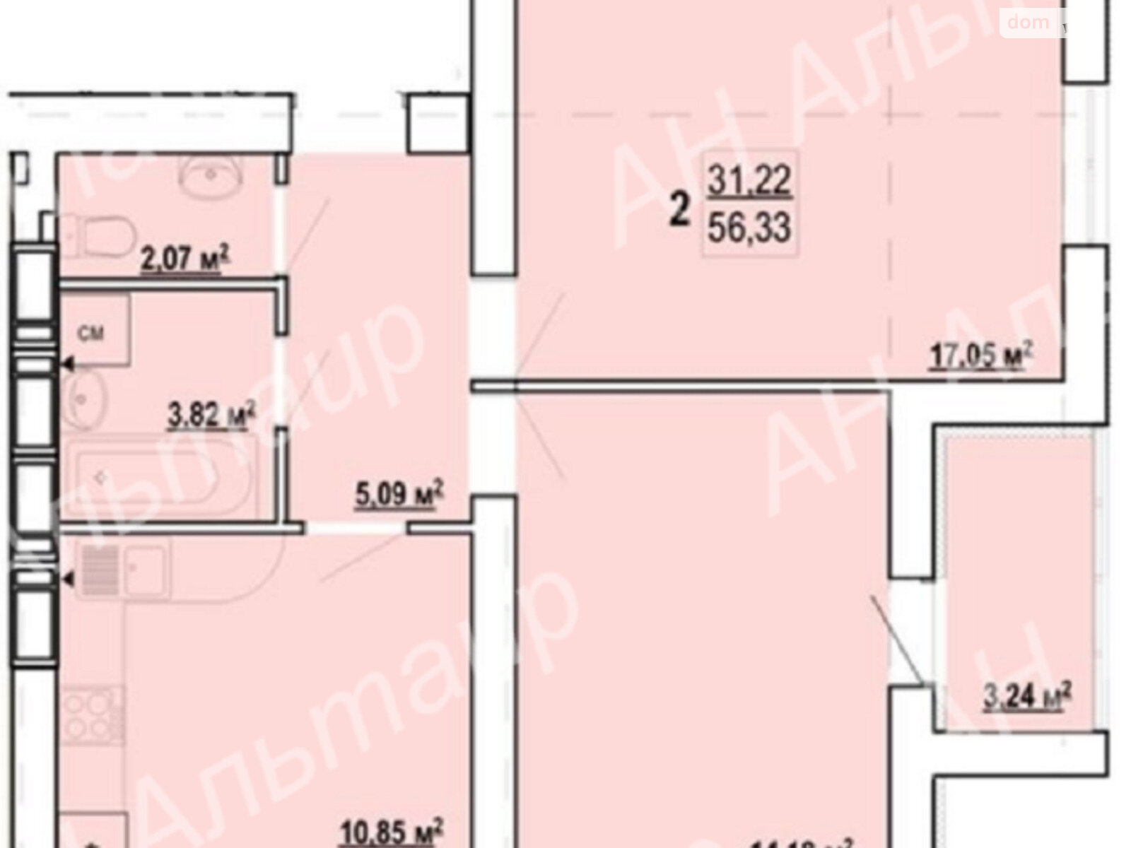 Продажа двухкомнатной квартиры в Харькове, на ул. Шевченко 327, район Киевский фото 1